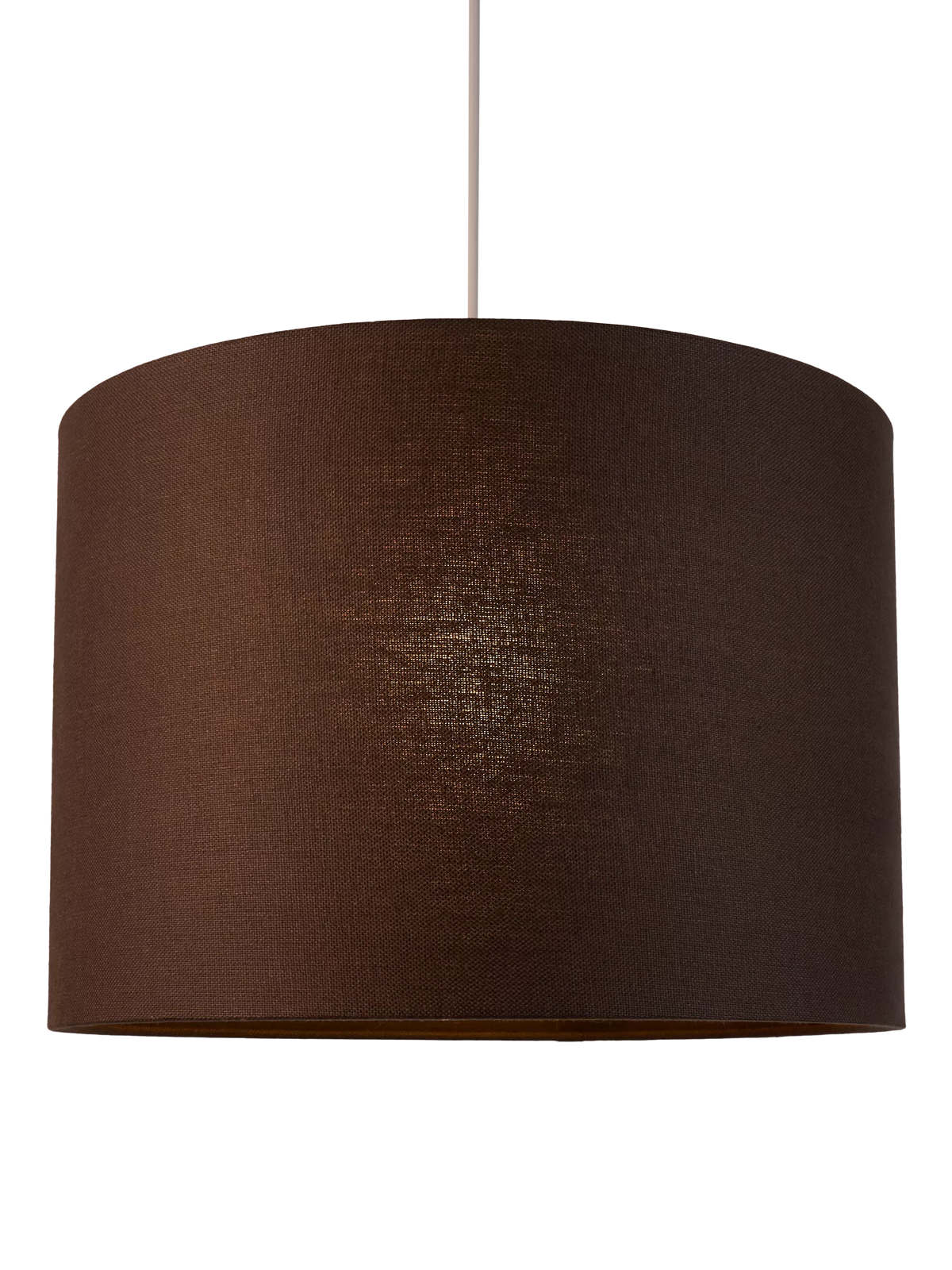 John Lewis pure linen drum lampshade, imported from the UK