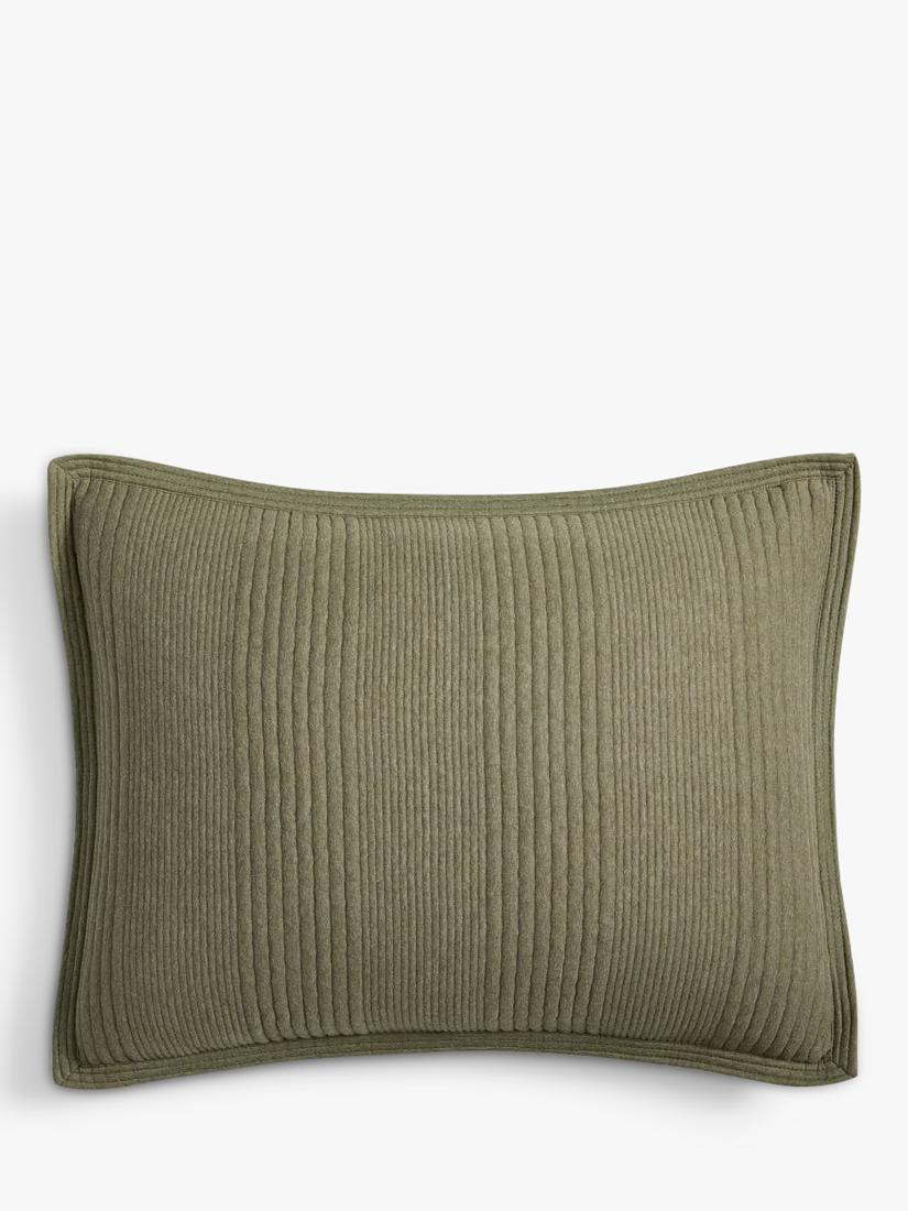 West Elm organic cotton pillowcase, jersey textured, standard size (British brand)