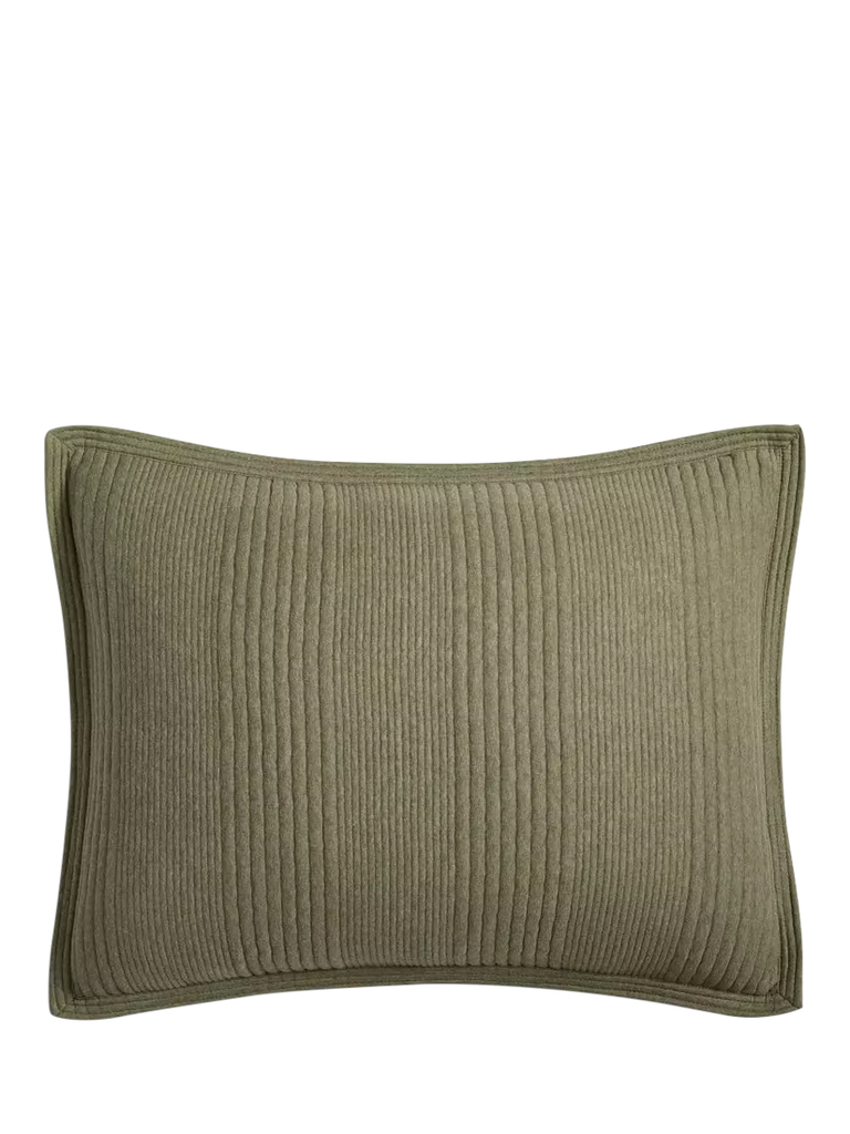 west elm Organic Cotton Jersey Textured Pillow