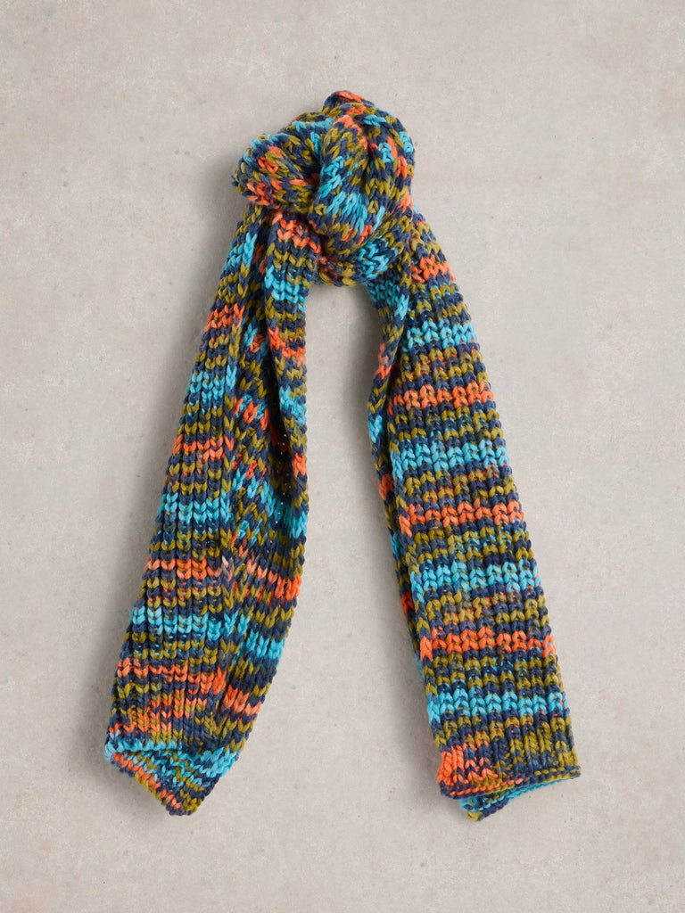 White Stuff Kids' Spacedye Scarf, Multi