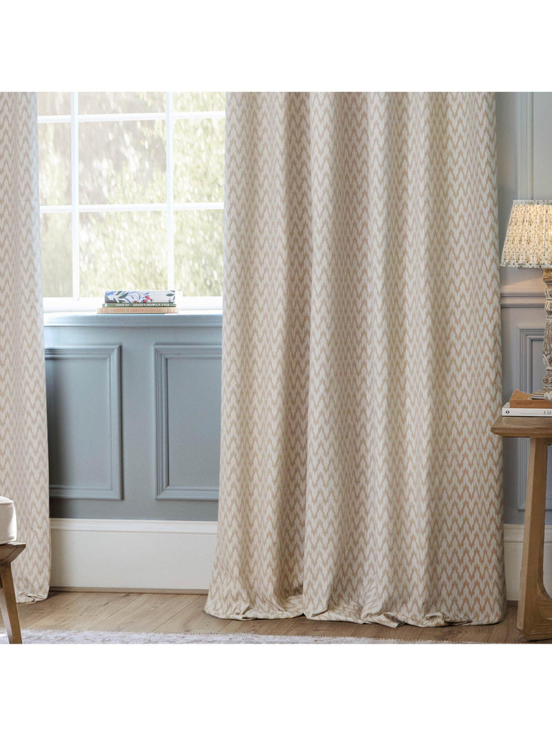 Sanderson Hutton gefütterte Bleistiftfalten-Vorhänge 137x117cm, importiert aus dem Vereinigten Königreich