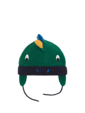 JoJo Maman Bébé Kids' Dinosaur Hat, Green/Multi