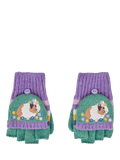 JoJo Maman Bébé Kids' Guinea Pig Stripe Gloves, Green/Multi