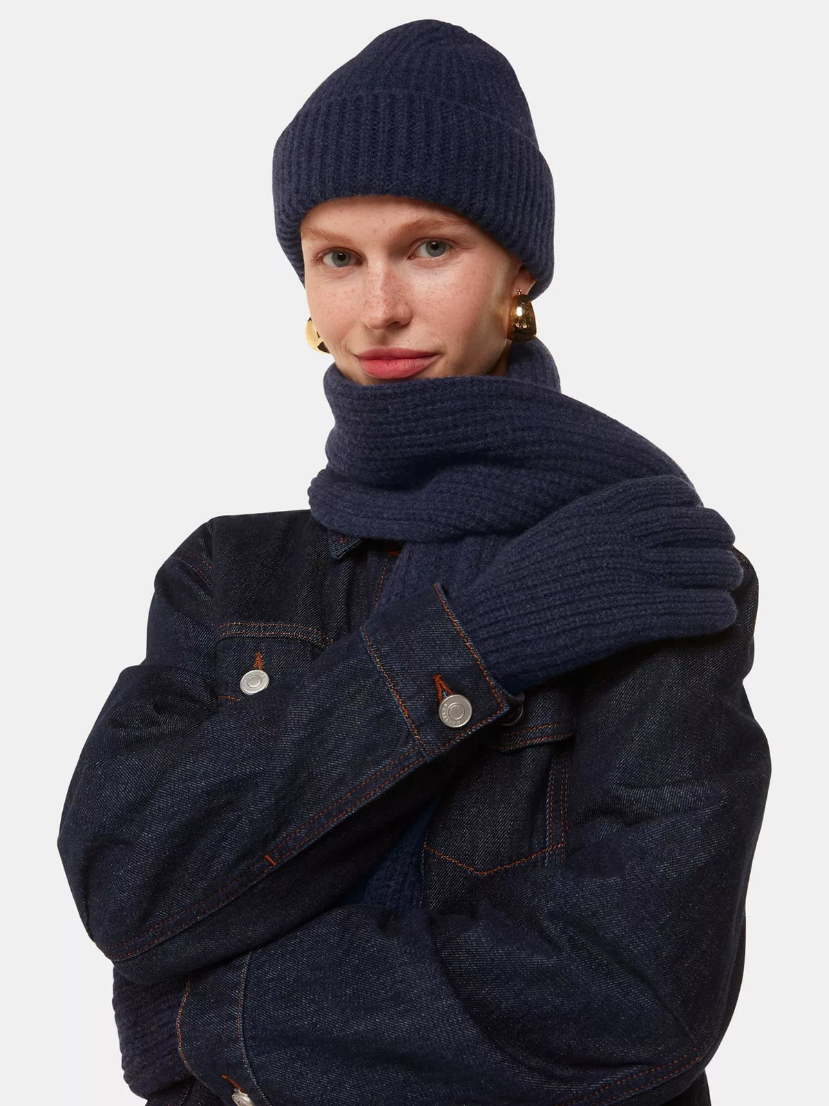 Whistles lambswool scarf 200cm, UK version