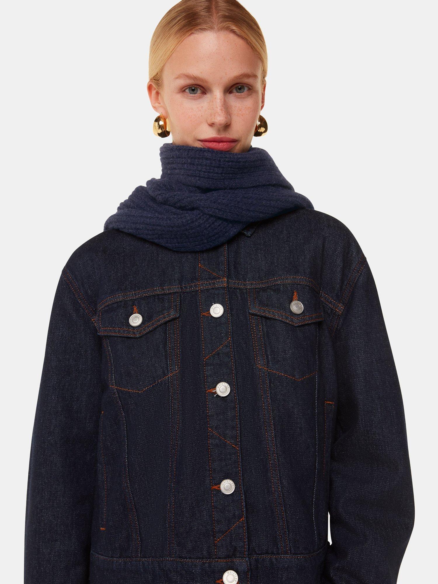Whistles lambswool scarf 200cm, UK version