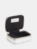 Whistles Lotta Leather mini jewellery box silver - British product