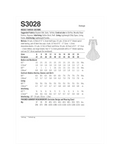 Simplicity water fairy costume sewing pattern S3028, imported from the UK