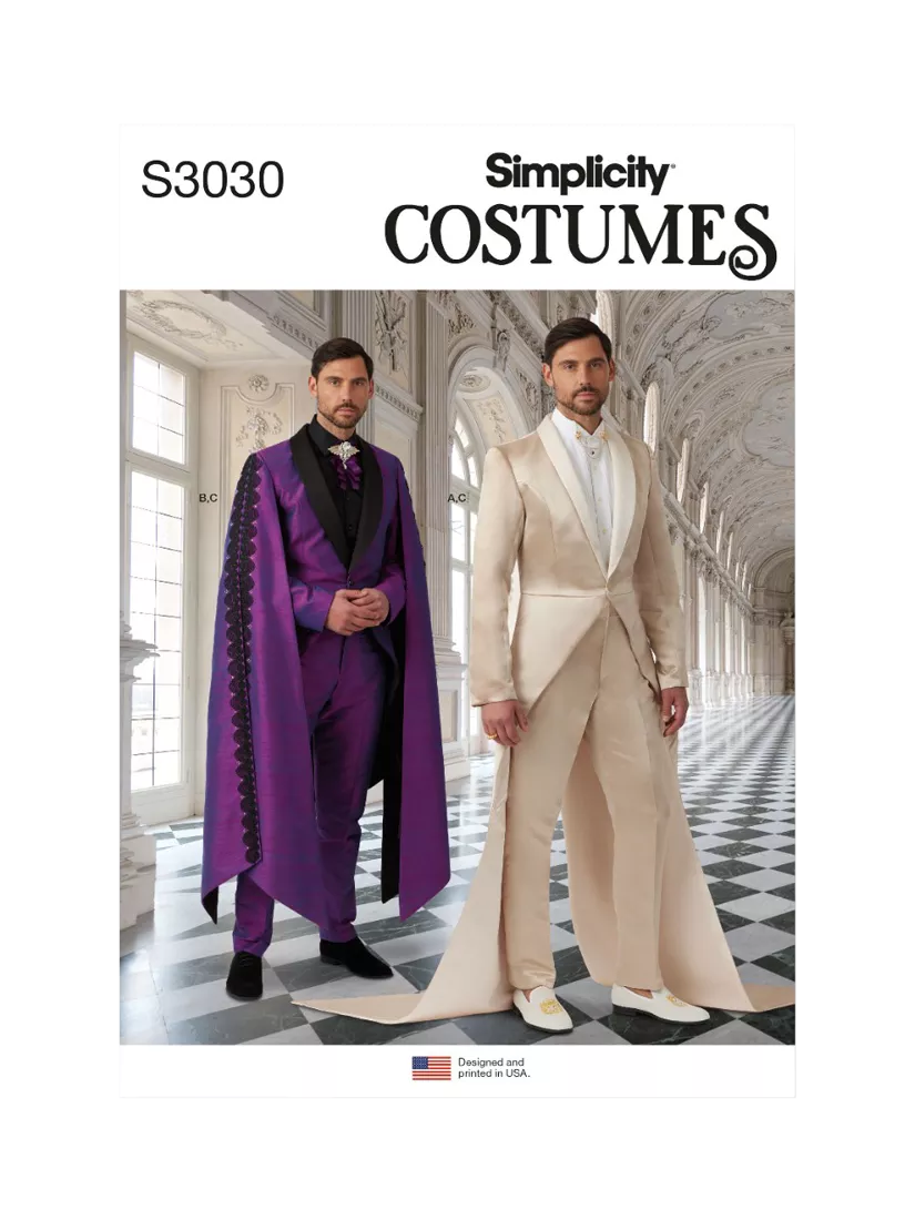 Simplicity dramatic suits sewing pattern S3030 - British product