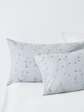 John Lewis Willow Trail bestickte Bettwäsche-Garnitur Doppelbett, importiert aus dem Vereinigten Königreich