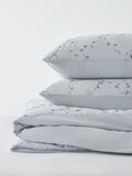 John Lewis Willow Trail bestickte Bettwäsche-Garnitur Doppelbett, importiert aus dem Vereinigten Königreich