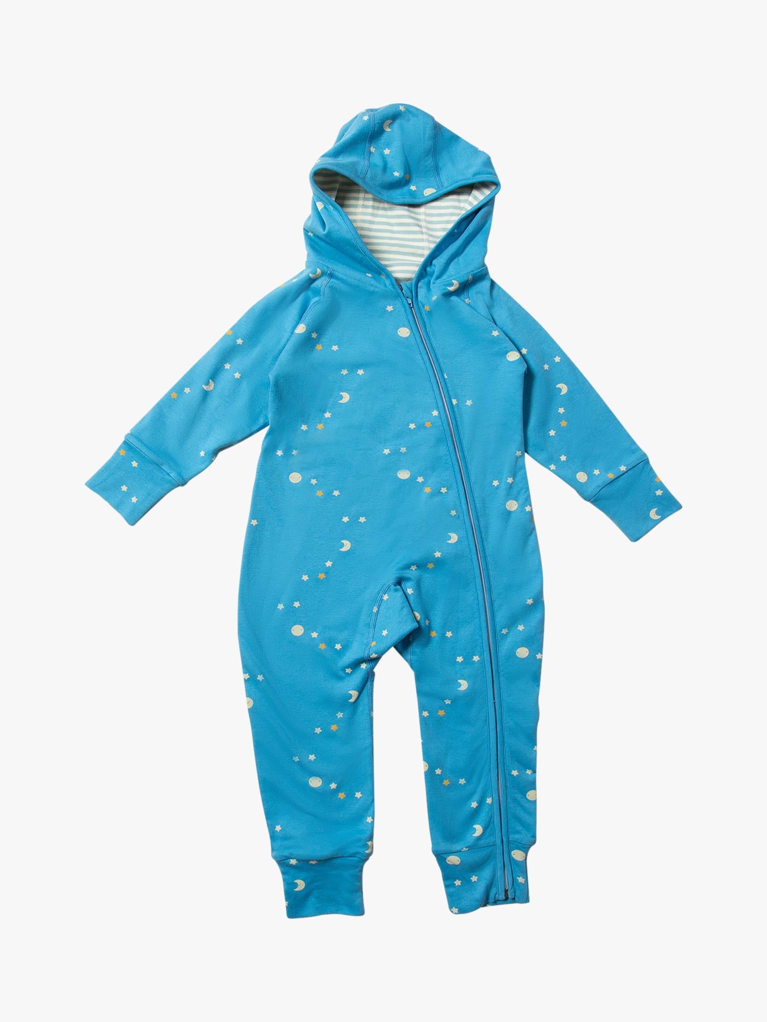 Little Green Radicals Baby Dawn Hooded Snuggle Suit, imported from the UK