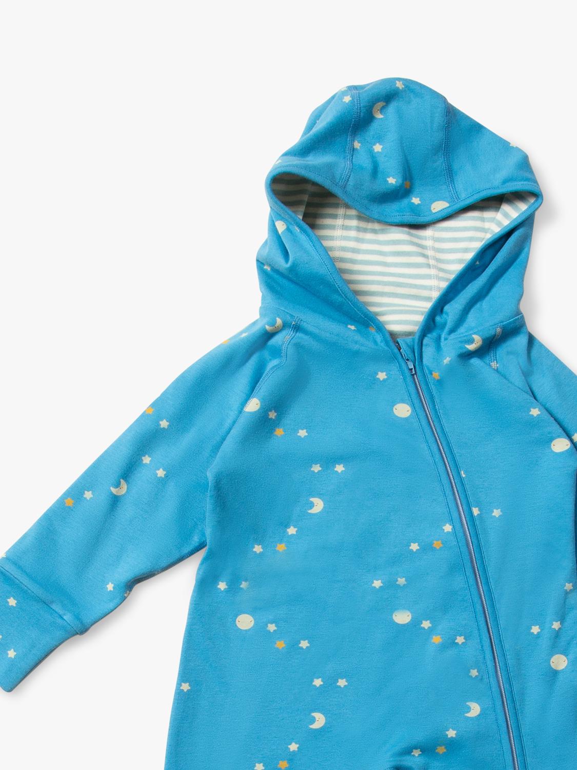 Little Green Radicals Baby Dawn Hooded Snuggle Suit, imported from the UK