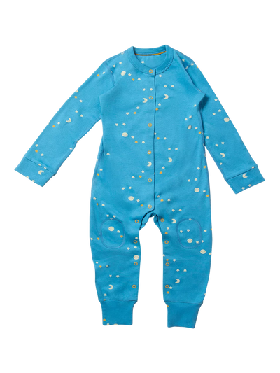 Little Green Radicals Baby Dawn Adaptive Onesie, Blau/Multi
