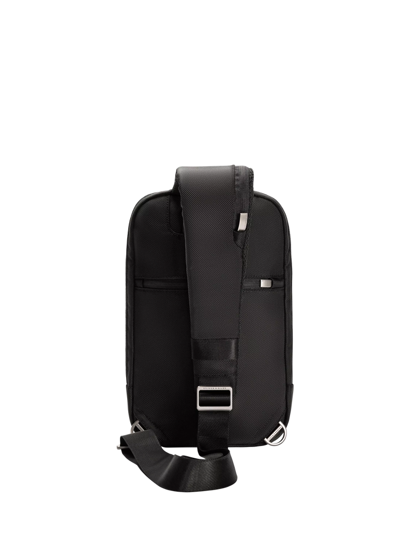 Briggs & Riley sling bag 8.6L black adjustable strap - British product