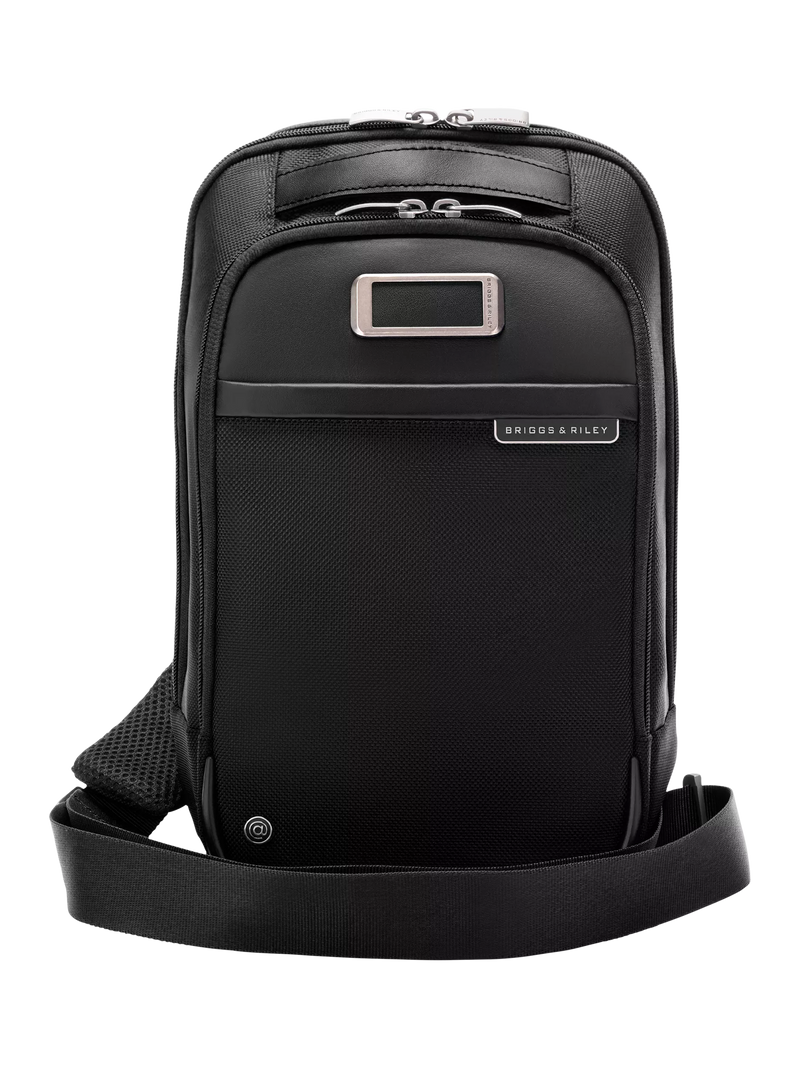 Briggs & Riley sling bag 8.6L black adjustable strap - British product