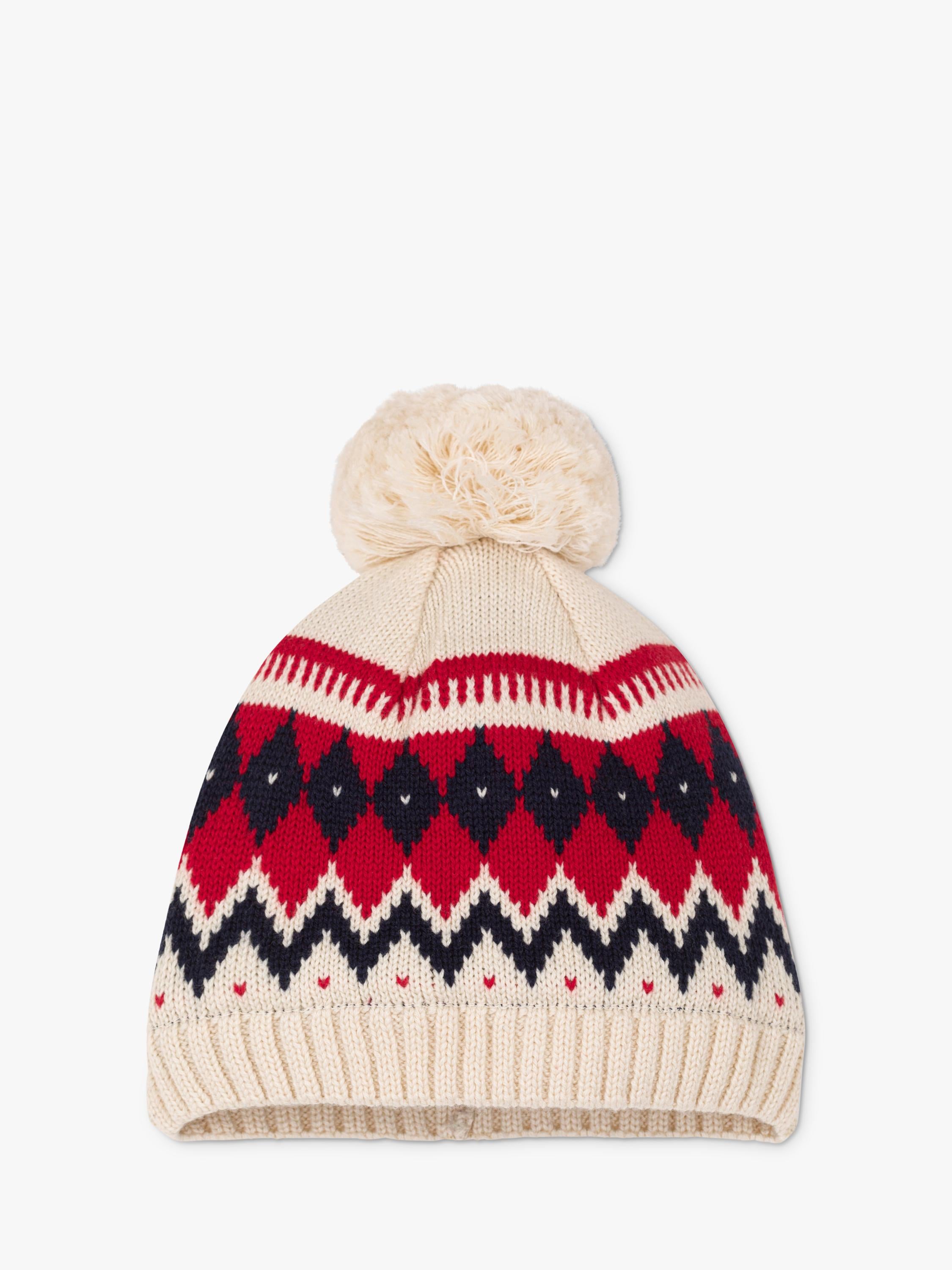 Petit Bateau Baby Bobble Hat Avalanche Multi, imported from the UK
