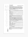 Simplicity V2007 button front shirts and skirts sewing pattern, imported from the UK