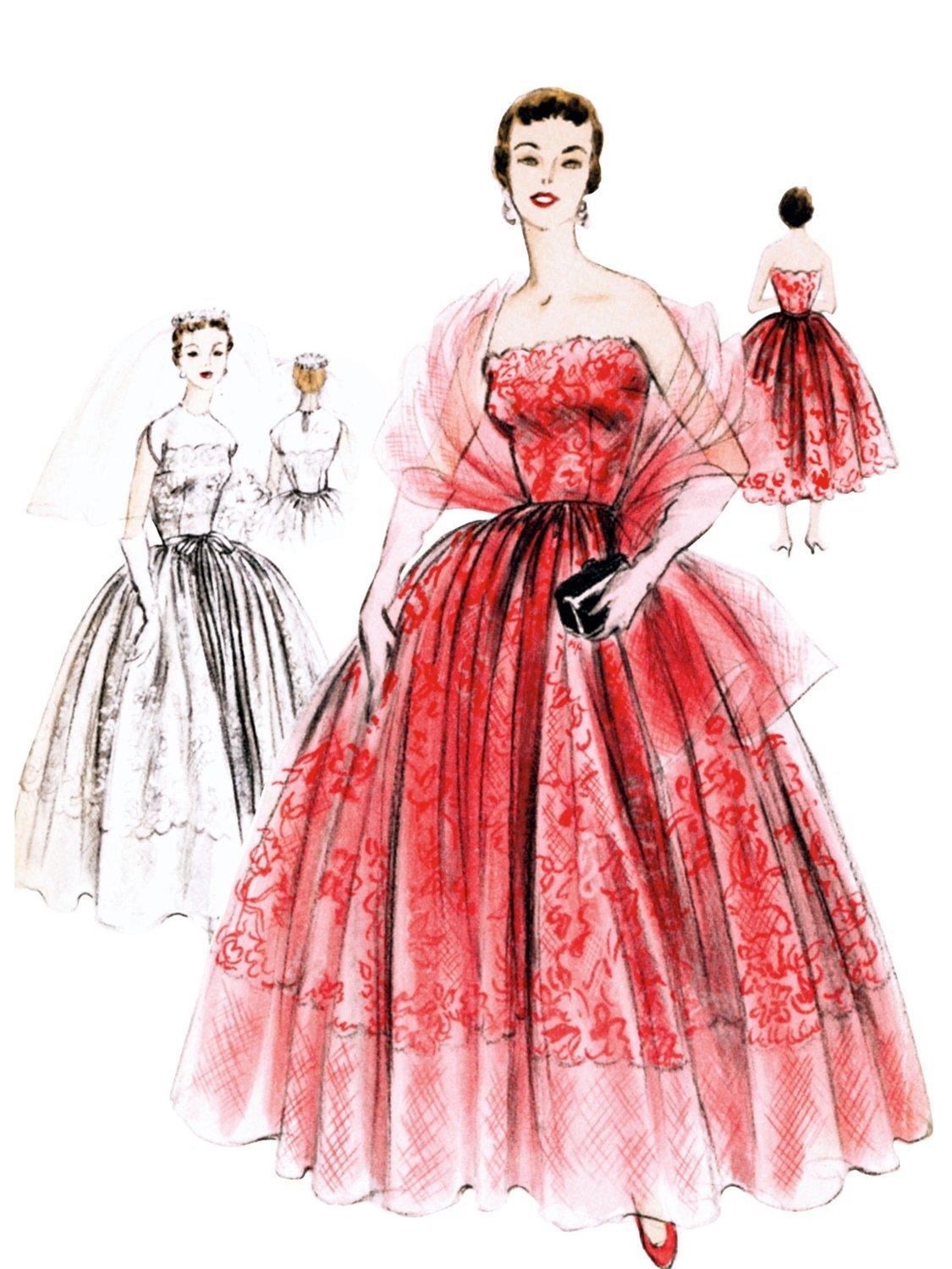 Simplicity sewing pattern Vogue Vintage V2061, imported from the UK