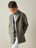 Reiss Kids' Gable Wool Blend Coat