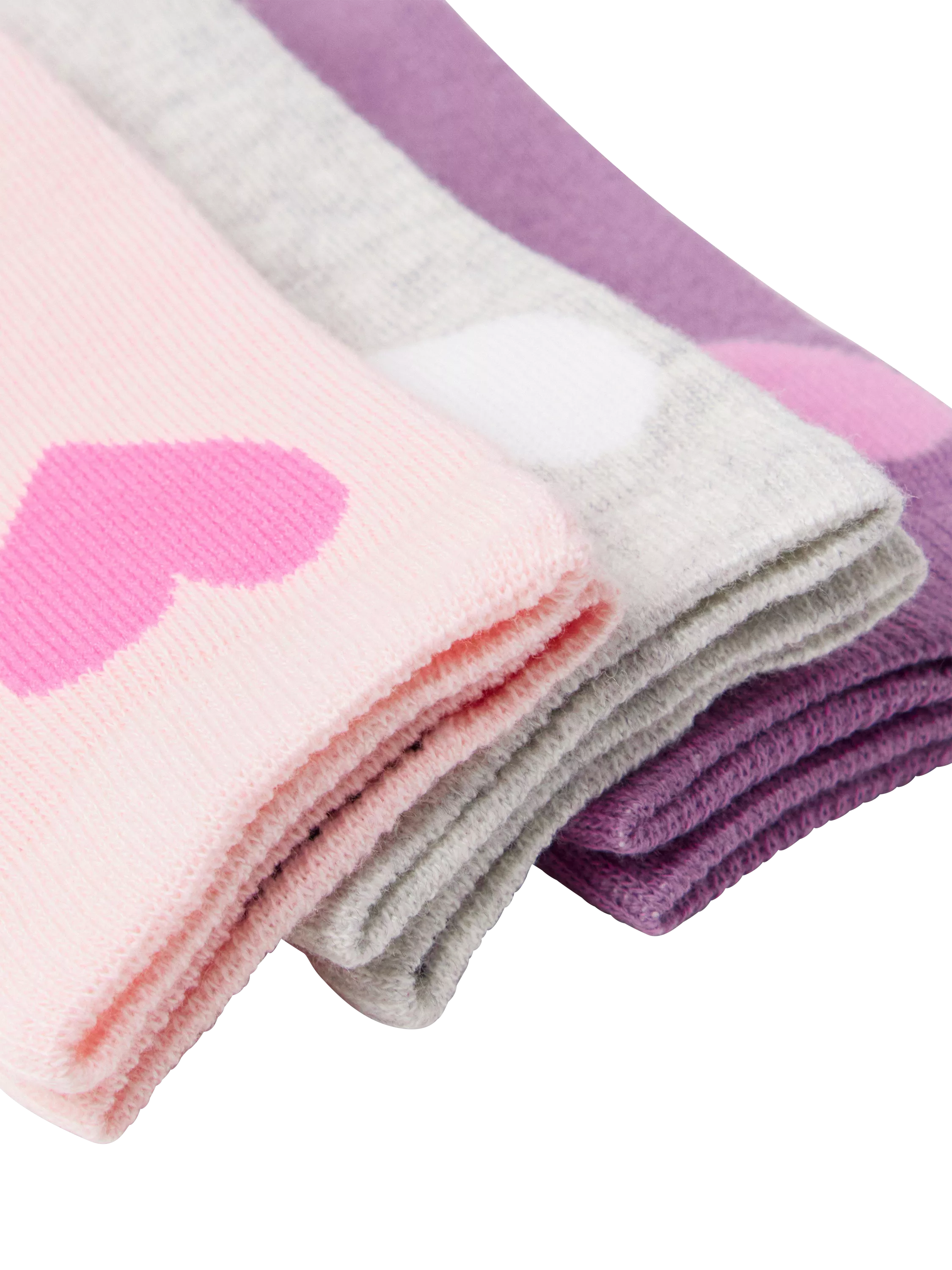 Lindex kids heart socks pack of 3, imported from the UK