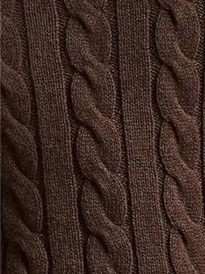 Cotton Cable Knit Driver Jumper