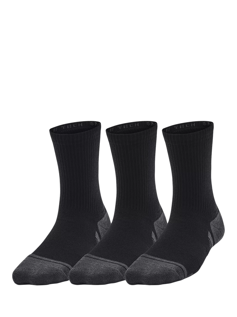 Under Armour kids performance socks pack of 3 black, UK version