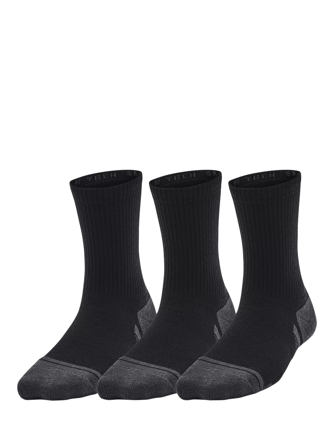 Under Armour kids performance socks pack of 3 black, UK version