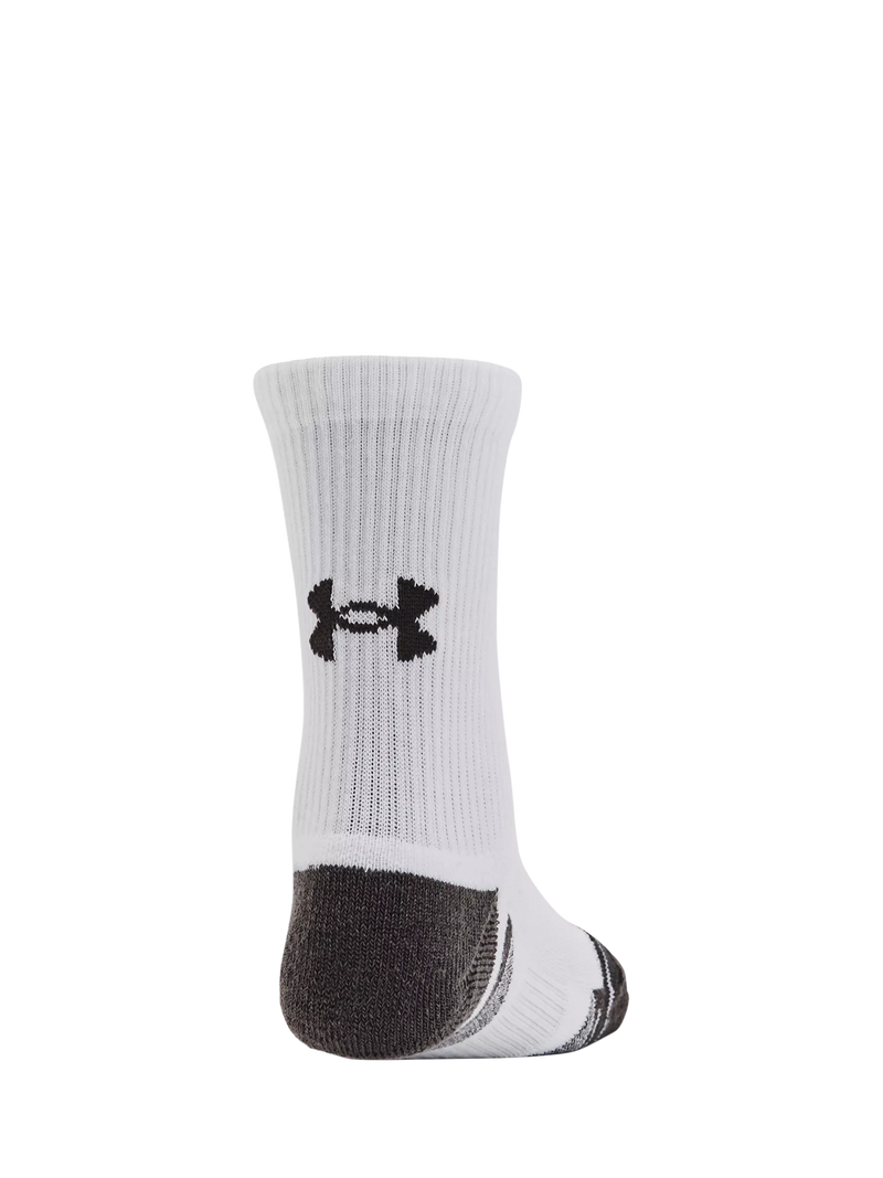 Under Armour kids socks pack of 3 white grey (British brand)