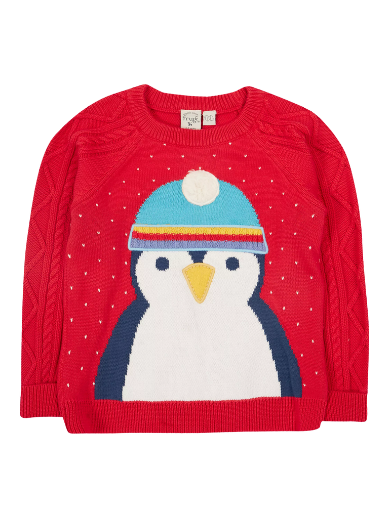 Frugi Baby Caleb Character Knit Jumper