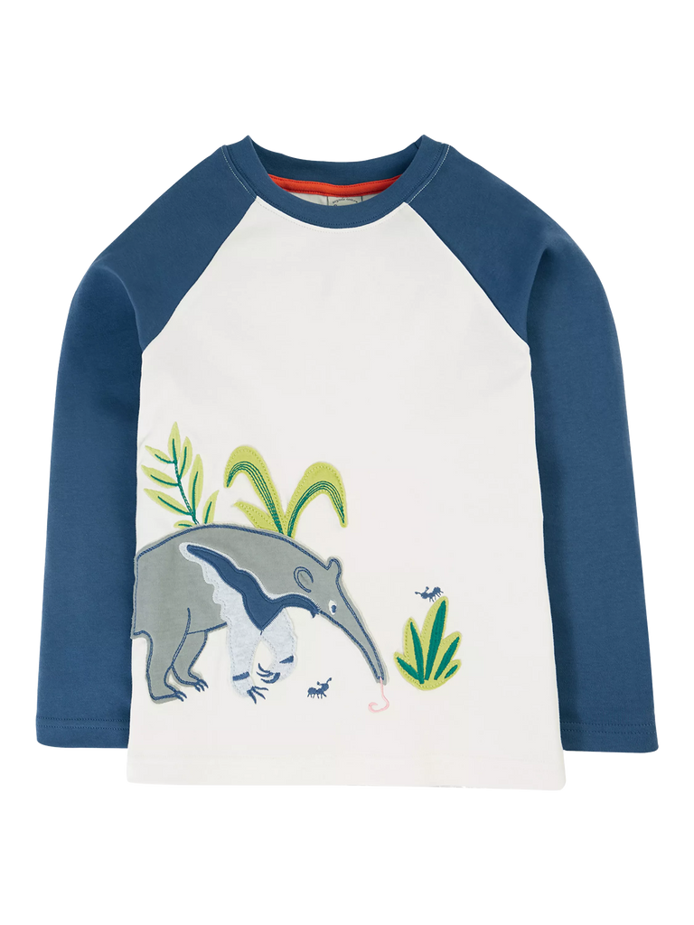 Frugi Kids' Alfie Raglan Top