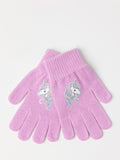 Lindex kids unicorn beanie hat gloves set light lilac - British product