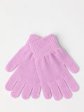 Lindex kids unicorn beanie hat gloves set light lilac - British product