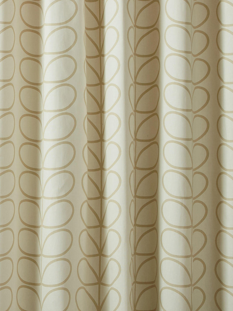Orla Kiely Linear Stem eyelet curtains 117x137cm (British brand)
