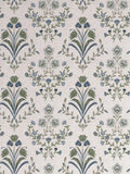 John Lewis Tulipa curtains Lake Blue embroidered - imported from the UK