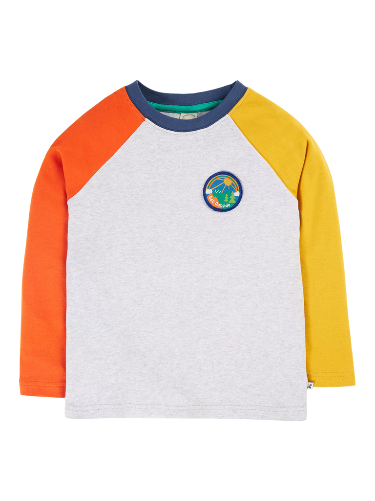 Frugi Kids' Leo Raglan Top