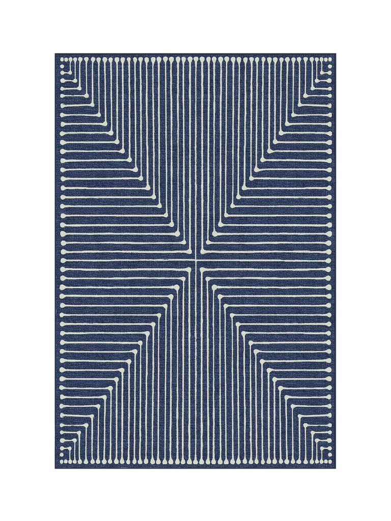 Ruggable x Jonathan Adler Inkdrop Stripe Rug