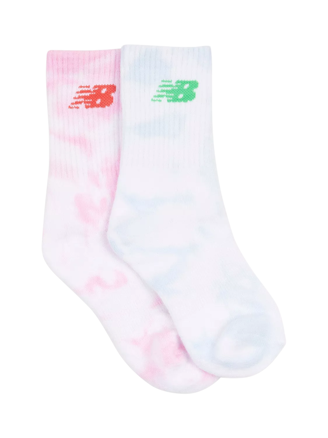 New Balance Kids' Dye Effect Socks Pack of 2