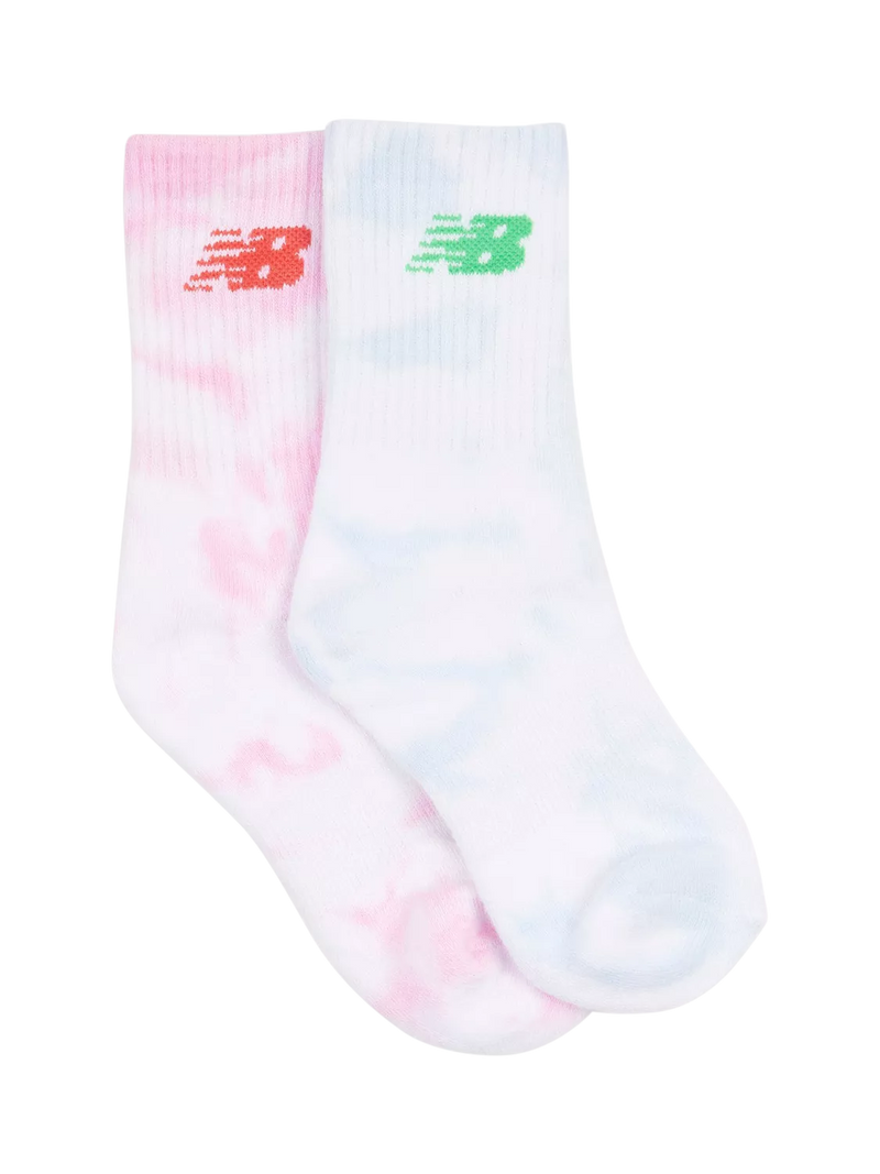 New Balance Kids' Dye Effect Socks Pack of 2