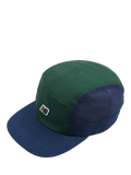 New Balance Kids' Premium 5 Panel Baseball Cap, Navy/Green