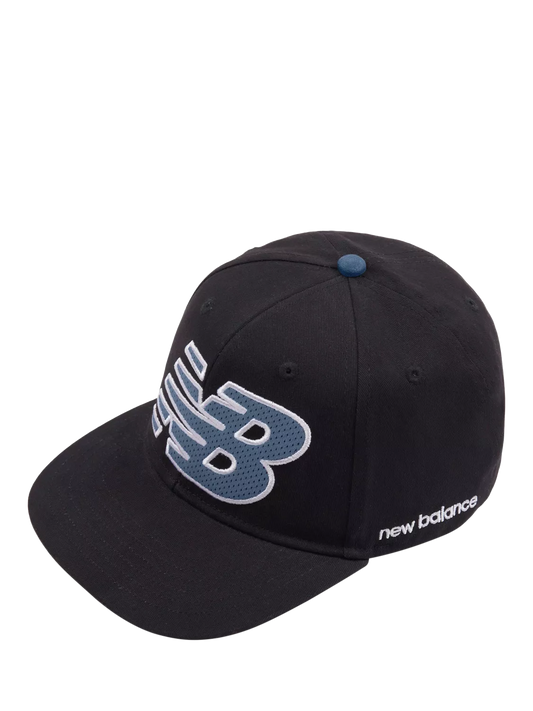 New Balance Kids' Snap Back Cap, Caviar