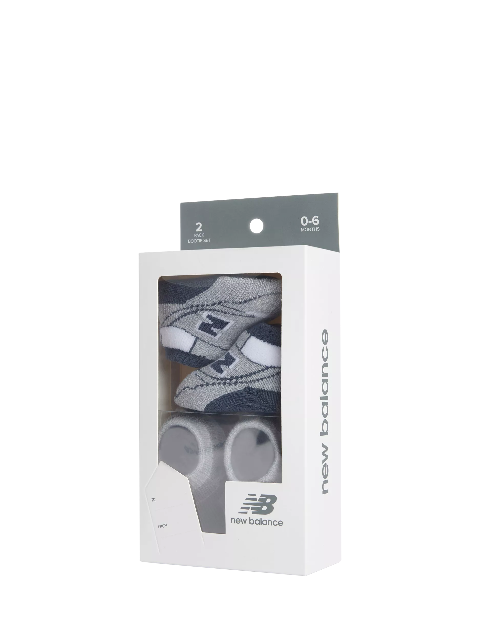 New Balance baby booties pack of 2 - British product
