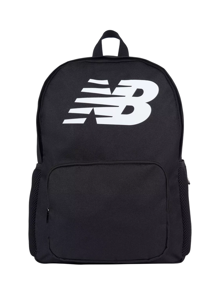 New Balance Kids' Logo Backpack, Caviar