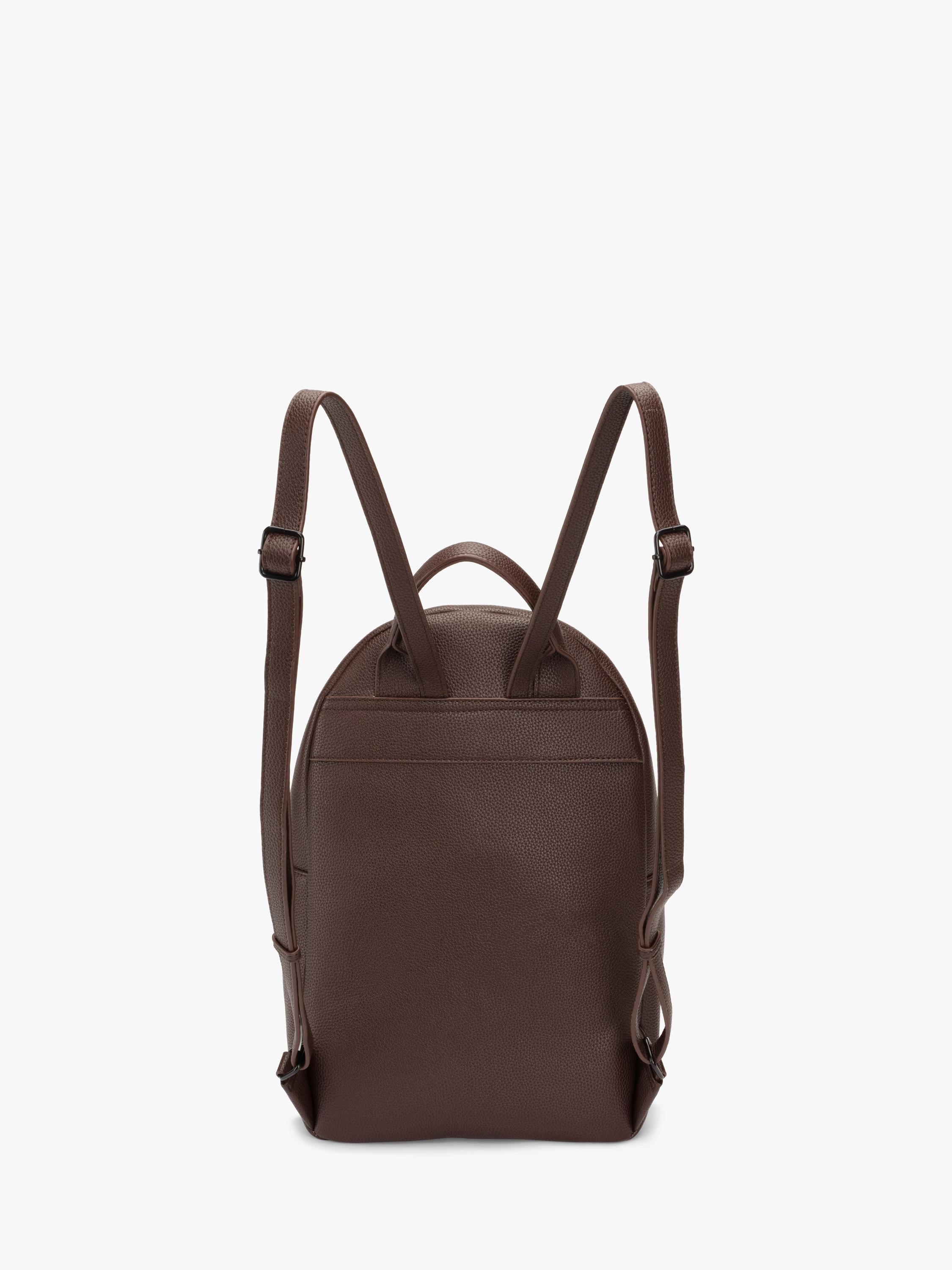 Hay Life Straw Backpack Dark Brown Natural, UK version