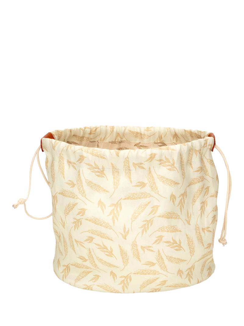 Hay Life straw tote bag natural palm grass, UK version