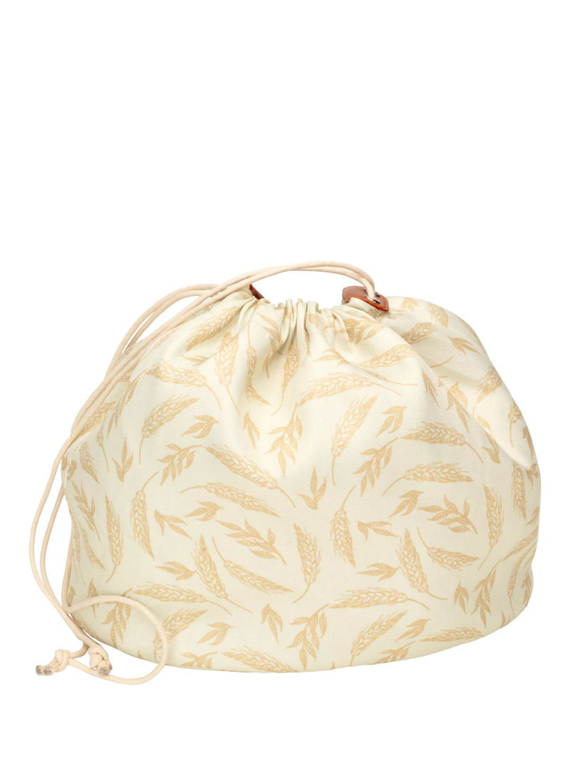 Hay Life straw tote bag natural palm grass, UK version