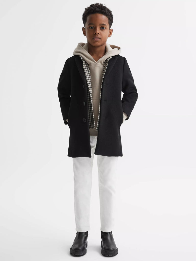 Reiss Kids' Gable Wool Blend Coat