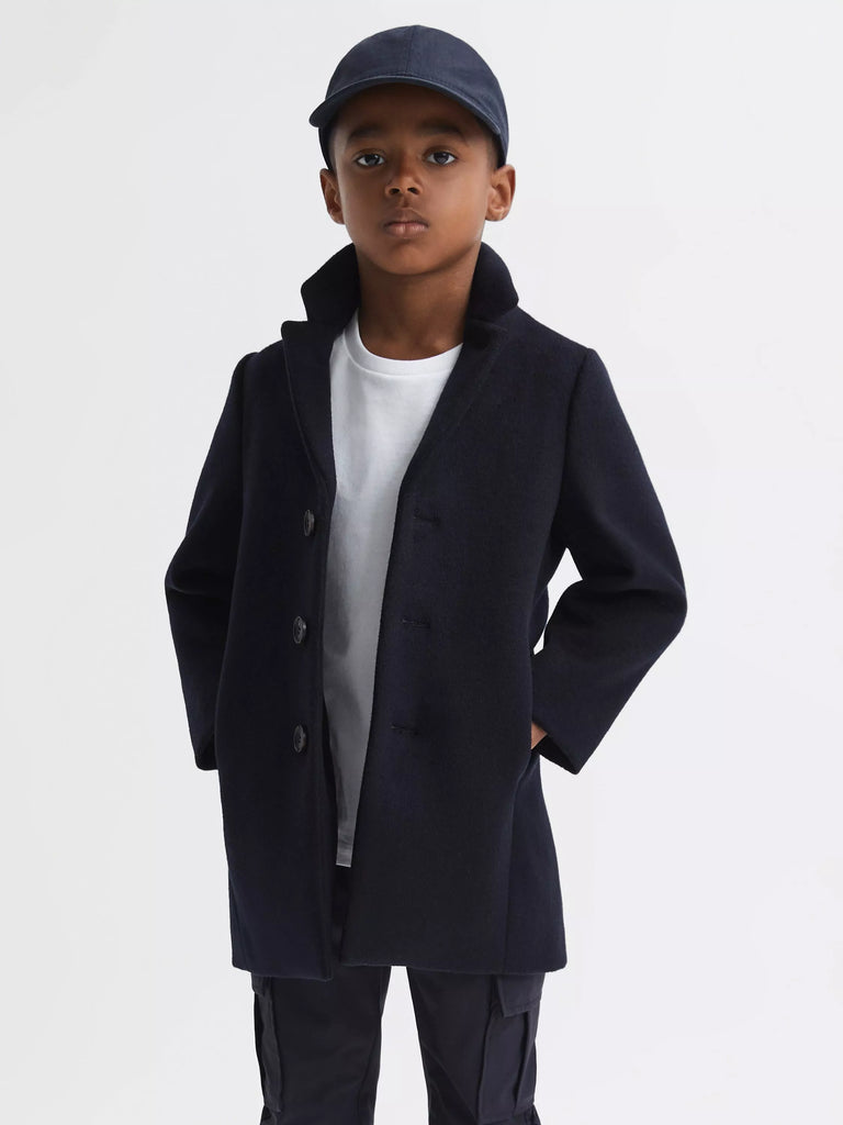 Reiss Kids' Gable Wool Blend Coat