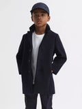 Reiss Kids' Gable Wool Blend Coat