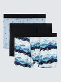Justwears Pro Boxers Pack Of 3 Winter Wipeout Collection