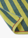 Mapoésie Diagonal Cotton Hand Towel 90 x 50cm, imported from the UK